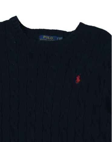 JERSEY DE PUNTO POLO RALPH LAUREN HOMBRE AZUL MARINO