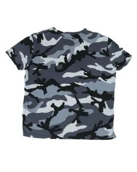 CAMISETA VALENTINO UNISEX CAMUFLAJE GRIS Y NEGRO