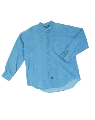 CAMISA DENIM HOMBRE AZUL CLARO