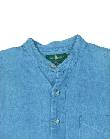 CAMISA DENIM HOMBRE AZUL CLARO