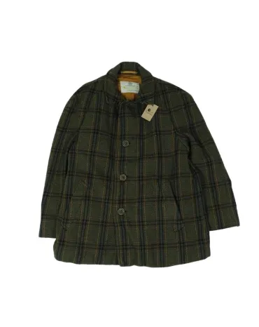 CHAQUETA MUJER AQUASCUTUM CUADROS VERDE BOTELLA