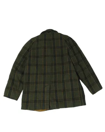 CHAQUETA MUJER AQUASCUTUM CUADROS VERDE BOTELLA
