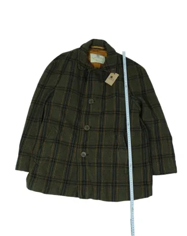 CHAQUETA MUJER AQUASCUTUM CUADROS VERDE BOTELLA