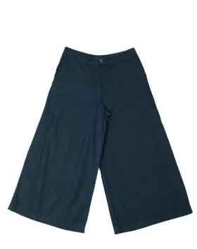 PANTALÓN ARMANI JEANS CULOTTE MUJER AZUL MARINO