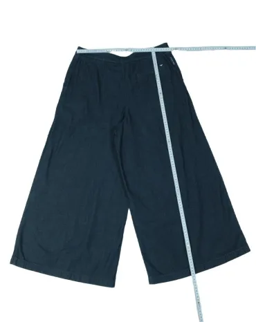 PANTALÓN ARMANI JEANS CULOTTE MUJER AZUL MARINO