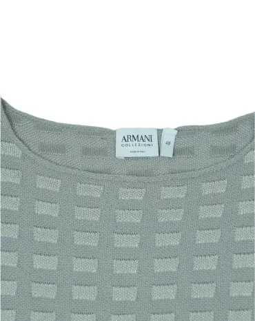 JERSEY ARMANI COLLEZIONI MUJER GRIS CLARO