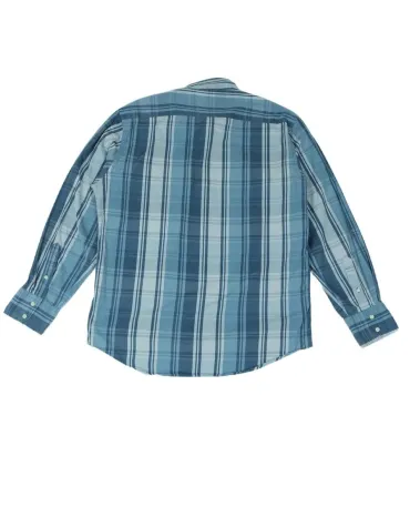 CAMISA AVIREX HOMBRE AZUL Y BLANCO