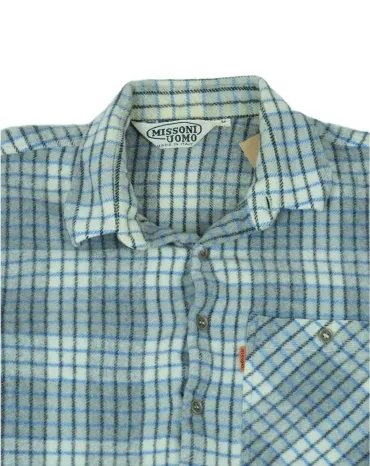 CAMISA MISSONI UOMO HOMBRE AZUL Y BLANCO