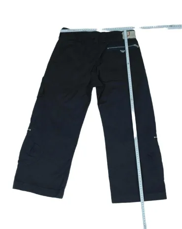 PANTALÓN CARGO CORTO ARMANI JEANS HOMBRE NEGRO