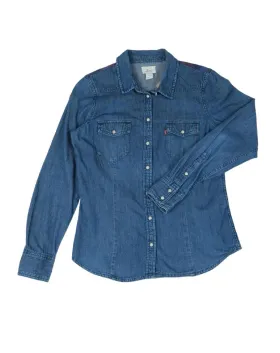 CAMISA VAQUERA LEVI’S MUJER AZUL DENIM