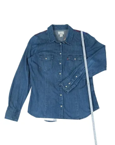 CAMISA VAQUERA LEVI’S MUJER AZUL DENIM