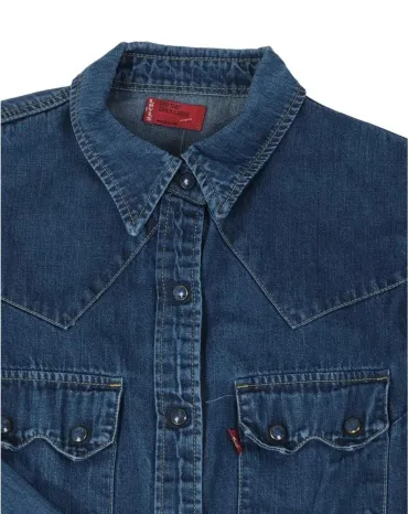 CAMISA VAQUERA LEVI’S MUJER AZUL DENIM