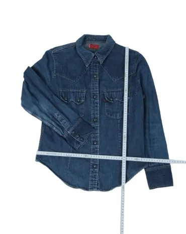 CAMISA VAQUERA LEVI’S MUJER AZUL DENIM