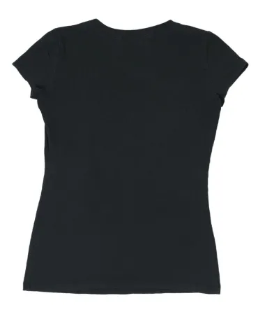 CAMISETA LOVE MOSCHINO MUJER NEGRO