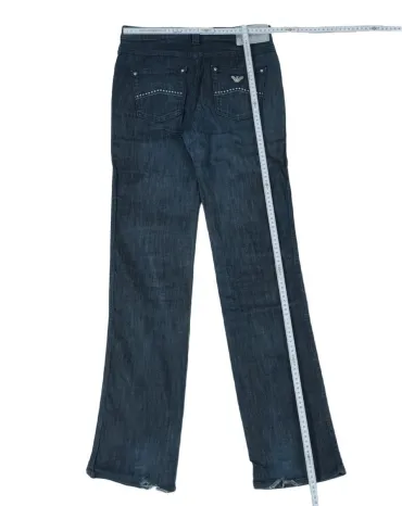 PANTALÓN VAQUERO ARMANI JEANS MUJER AZUL MARINO