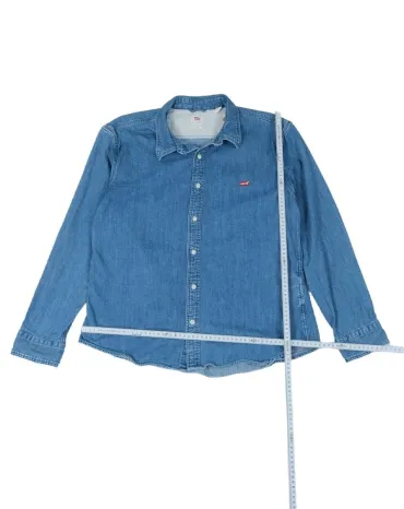 CAMISA VAQUERA LEVI’S HOMBRE AZUL DENIM