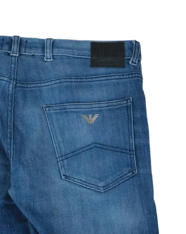 VAQUEROS ARMANI JEANS HOMBRE AZUL MEDIO