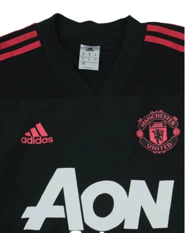 CAMISETA MANCHESTER UNITED ADIDAS NEGRA DE ENTRENAMIENTO (2018)