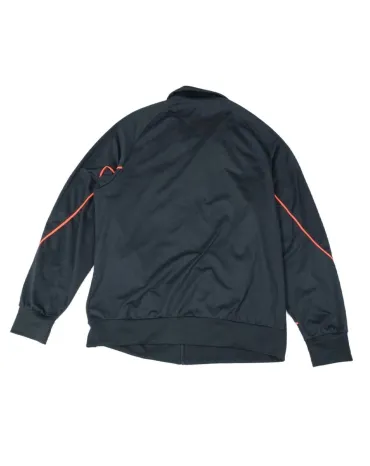CHAQUETA LOTTO TRACK NEGRO NARANJA