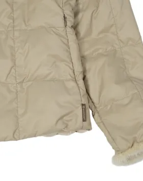 CAZADORA MONCLER ACOLCHADA MUJER BEIGE