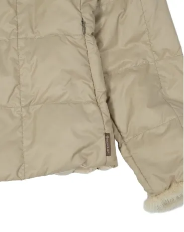 CAZADORA MONCLER ACOLCHADA MUJER BEIGE