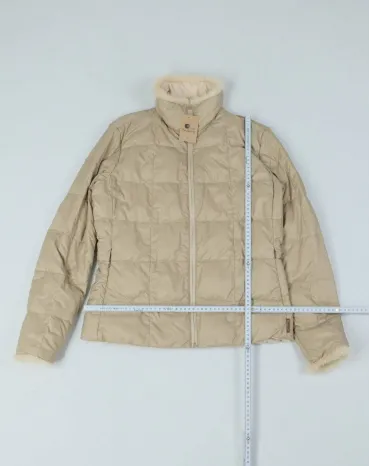 CAZADORA MONCLER ACOLCHADA MUJER BEIGE