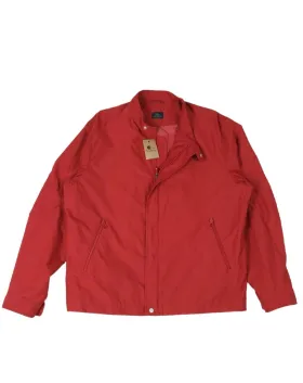 CAZADORA LACOSTE HOMBRE ROJO