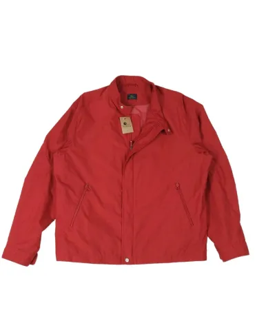 CAZADORA LACOSTE HOMBRE ROJO