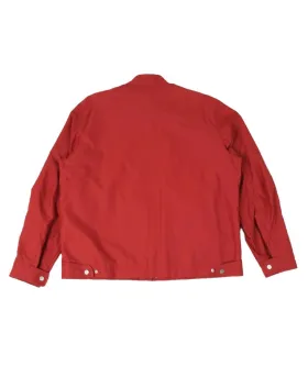 CAZADORA LACOSTE HOMBRE ROJO