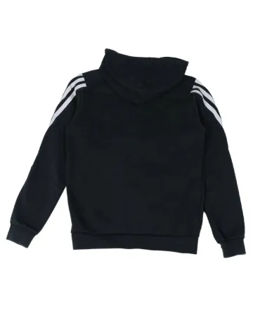 SUDADERA CON CREMALLERA ADIDAS UNISEX NEGRA