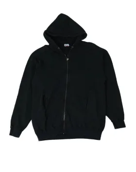 SUDADERA CHAMPION CON CREMALLERA UNISEX NEGRA