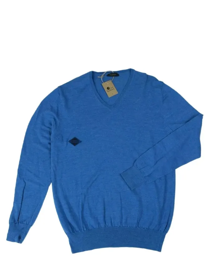 JERSEY VALENTINO CUELLO V HOMBRE AZUL COBALTO