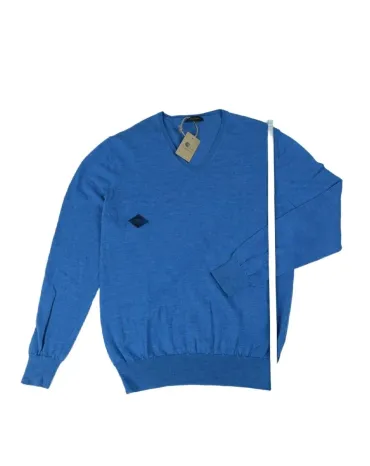 JERSEY VALENTINO CUELLO V HOMBRE AZUL COBALTO