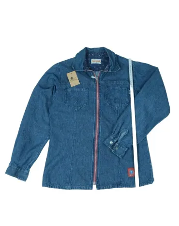 CAZADORA VAQUERA ANNIVERDI MUJER AZUL DENIM