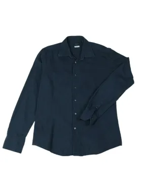 CAMISA VALENTINO SLIM  FIT HOMBRE AZUL MARINO