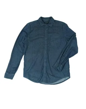 CAMISA CALVIN KLEIN HOMBRE AZUL MARINO