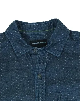 CAMISA CALVIN KLEIN HOMBRE AZUL MARINO