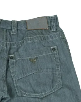 PANTALÓN VAQUERO ARMANI JEANS MUJER GRIS