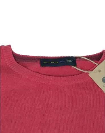 JERSEY ETRO DE PUNTO UNISEX ROJO CORAL