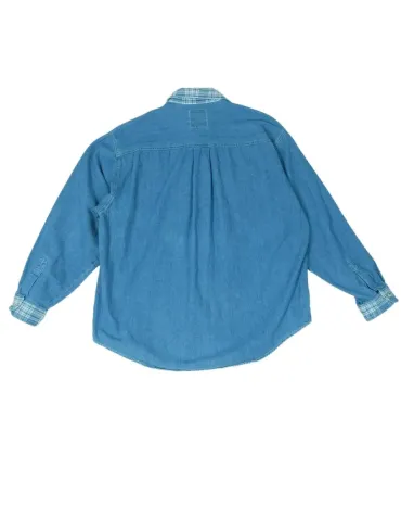 CAMISA VAQUERA ANDREW BLUES AZUL CLARO
