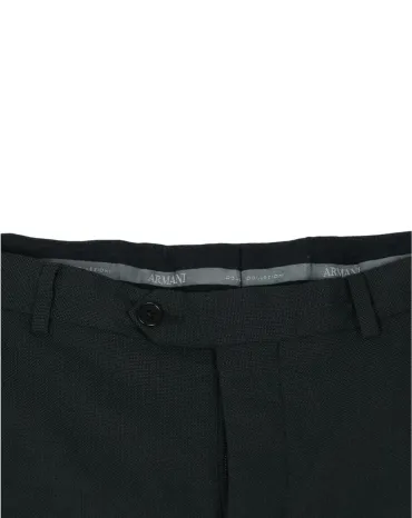 PANTALÓN ARMANI DE VESTIR HOMBRE NEGRO