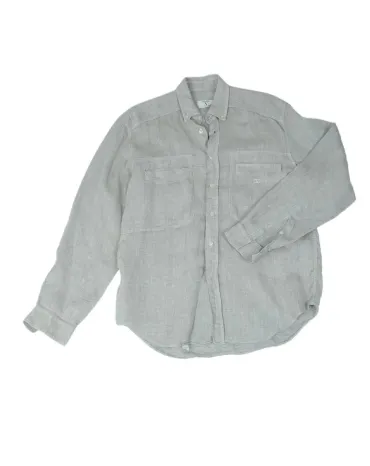 CAMISA VALENTINO LINO HOMBRE GRIS CLARO