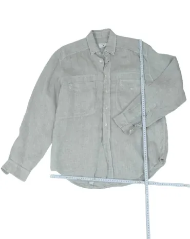 CAMISA VALENTINO LINO HOMBRE GRIS CLARO
