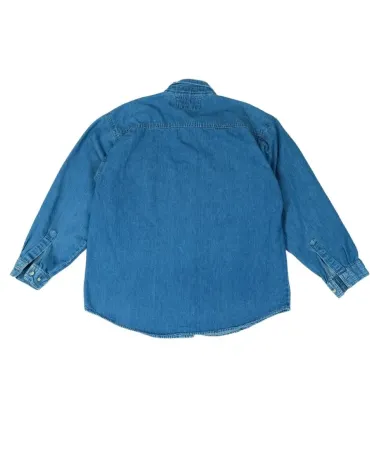 CAMISA VAQUERA UP TIME AZUL DENIM