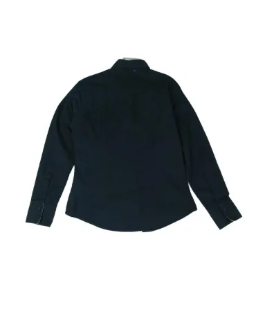 CAMISA BURBERRY DE BOTONES ENTALLADA MUJER NEGRO