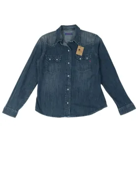 CAMISA VAQUERA REPLAY UNISEX AZUL DENIM