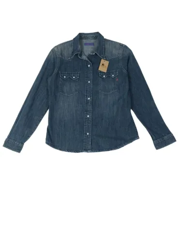 CAMISA VAQUERA REPLAY UNISEX AZUL DENIM