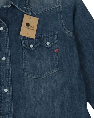 CAMISA VAQUERA REPLAY UNISEX AZUL DENIM