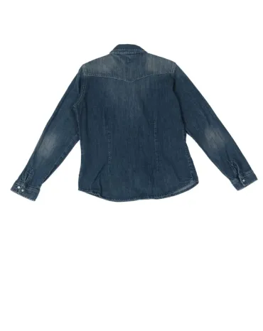 CAMISA VAQUERA REPLAY UNISEX AZUL DENIM