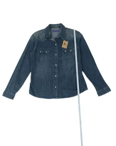 CAMISA VAQUERA REPLAY UNISEX AZUL DENIM